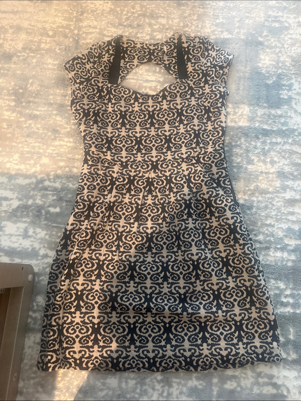 Anthropologie deletta medium dress. Side zip closure. Material has some stretch